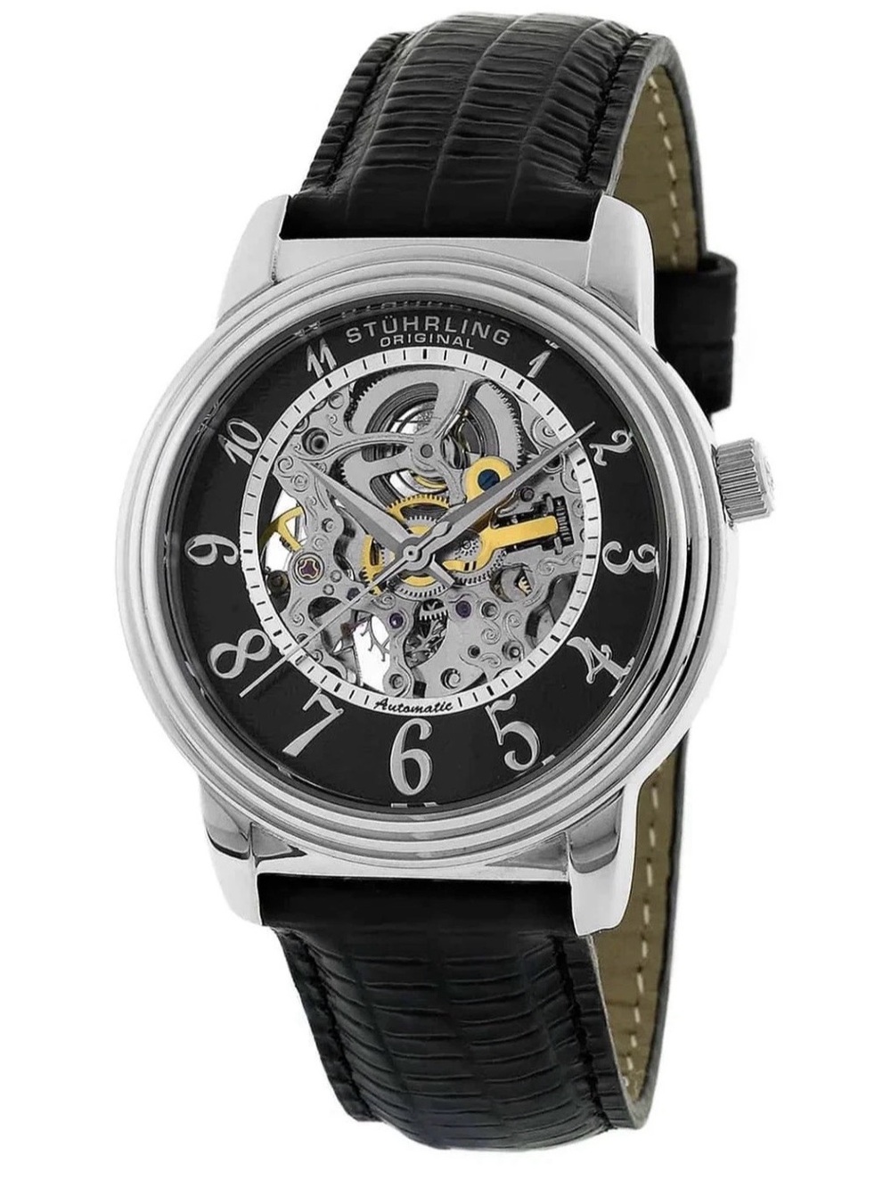 Stührling Original Delphi 107 Automatic 39mm Skeleton 107.331516